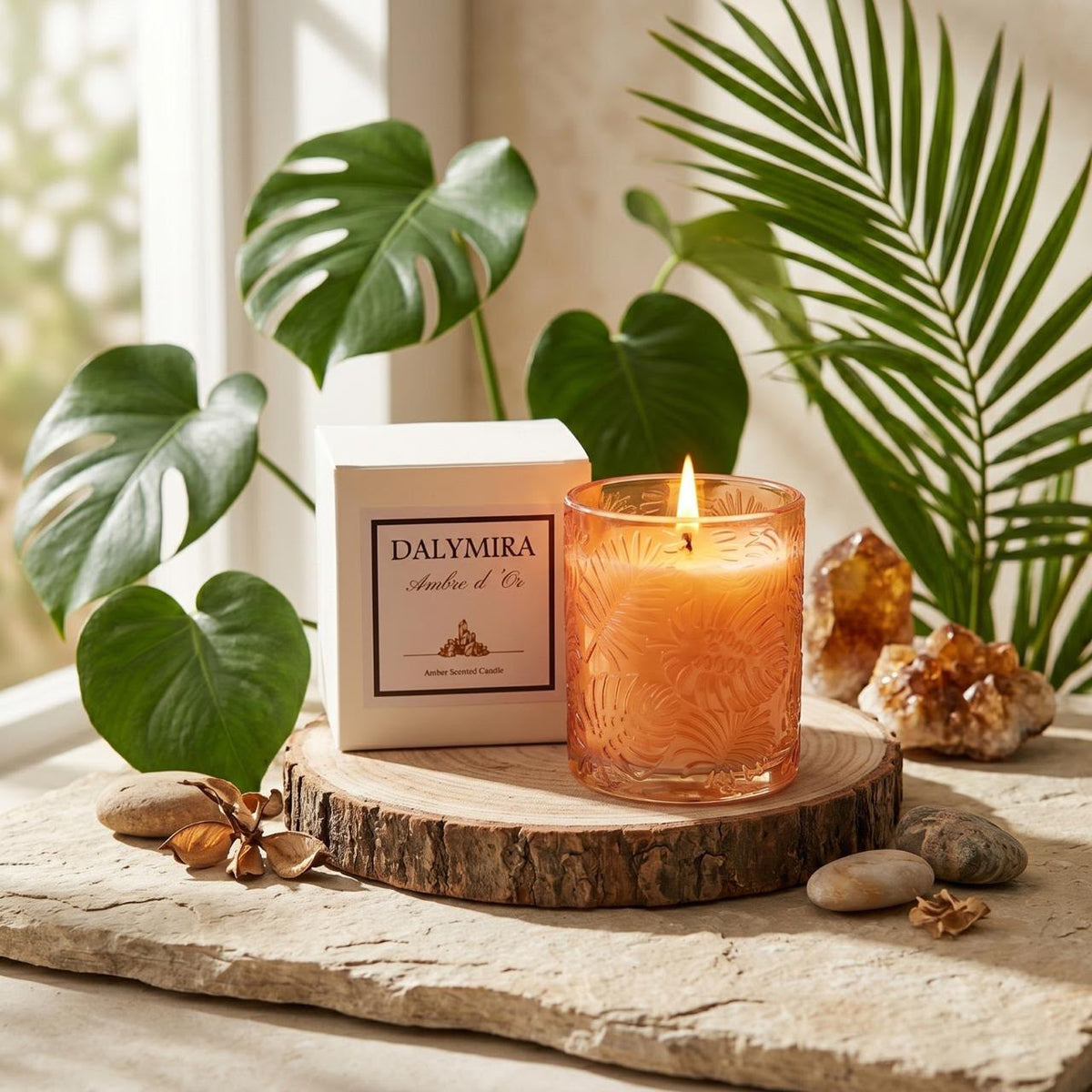 Ambre d’Or — Amber Scented Candle